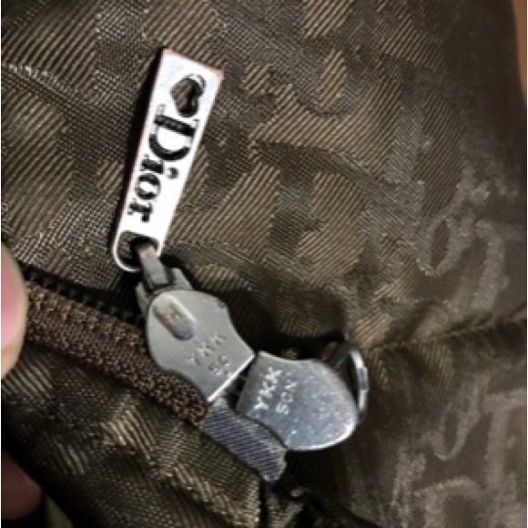 Vintage CHRISTIAN DIOR Monogram Trotter Puffer Coat Jacket Parka *RARE* - Picture 12 of 16